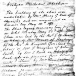 Found in a bottle during building work