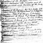 Found in a bottle during building work