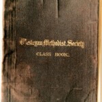 Wesleyan Methodist Class Book - front cover Wesleyan Methodist Class Book