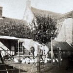 Yew Tree Farm, rear view, circa 1925. Emma Jane (Span) Middleweek. Yew Tree Farm