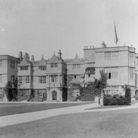 The south front of Gayhurst House