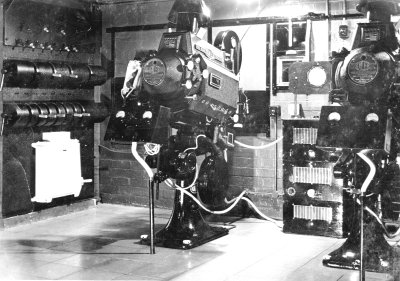 Towcester Cinema projection room equipment