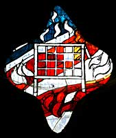 The gridiron emblem of St. Lawrence