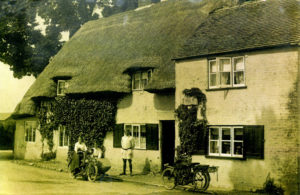 The Swan with motor cycles about 1910