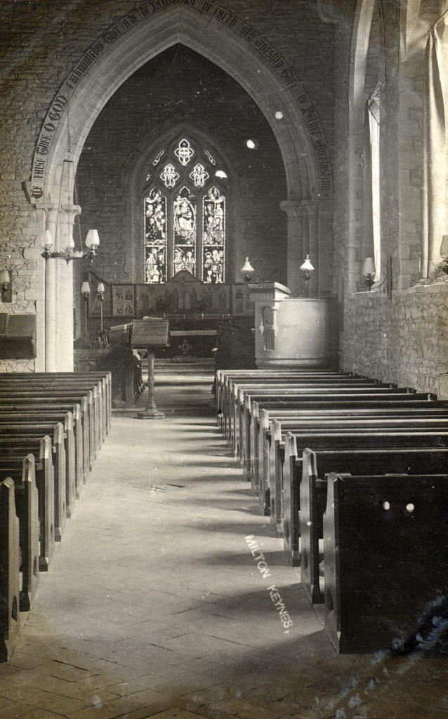 All Saints interior c1930