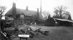 Bird's Cottage & yard pre 1900