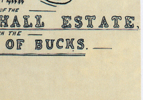 Thornton Estate Map 1904 - Large image sliced up - Please use back button on your browser to return to the Estate page.