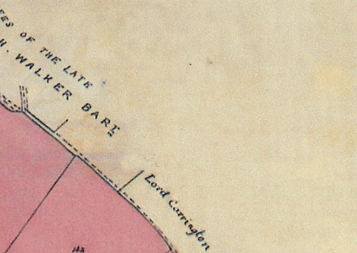 Thornton Estate Map 1904 - Large image sliced up - Please use back button on your browser to return to the Estate page.