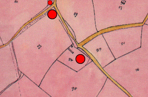 Thornton Estate Map 1904 - Large image sliced up - Please use back button on your browser to return to the Estate page.