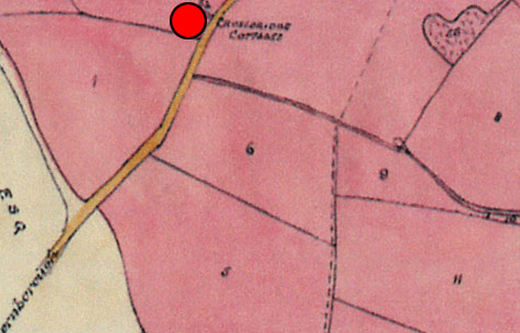 Thornton Estate Map 1904 - Large image sliced up - Please use back button on your browser to return to the Estate page.