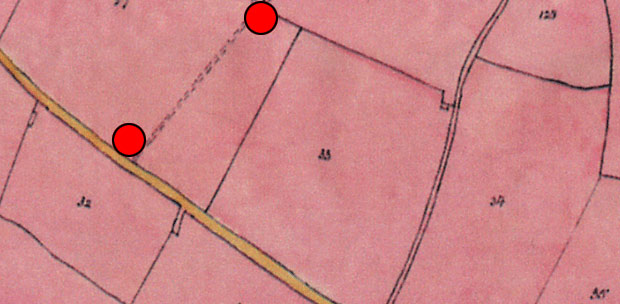 Thornton Estate Map 1904 - Large image sliced up - Please use back button on your browser to return to the Estate page.