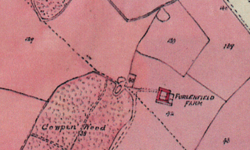 Thornton Estate Map 1904 - Large image sliced up - Please use back button on your browser to return to the Estate page.