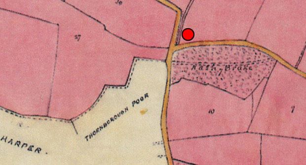 Thornton Estate Map 1904 - Large image sliced up - Please use back button on your browser to return to the Estate page.