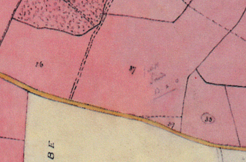 Thornton Estate Map 1904 - Large image sliced up - Please use back button on your browser to return to the Estate page.