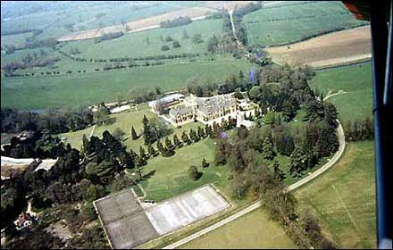 aerial view of Thornton College c.1972