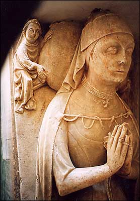 Effigy of Isabella Barton