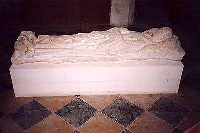 Effigy of Fourteenth Centurrry Priest ?John de Chastillon