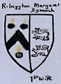 Coat of Arms - R.I., Margaret Dymock