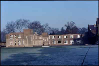 The new classroom building