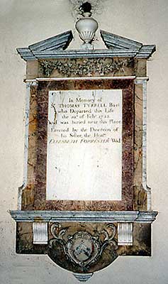 monument to Thomas Tyrell
