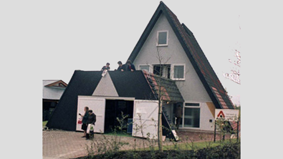 A-frame house