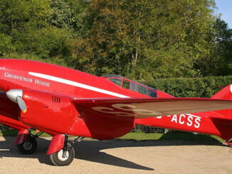 DH88 Comet G-ACSS Grosvenor House