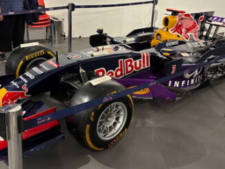 Red Bull F1 exhibit in the Museum's New City Gallery