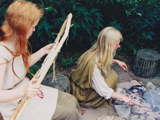 Iron Age girls working