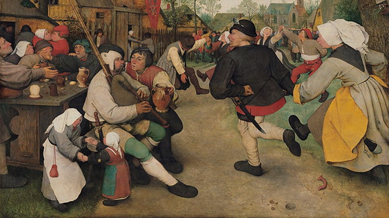 Peasant Dance, Pieter Bruegel the Elder