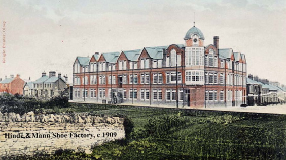 Hinde & Mann shoe factory c.1909