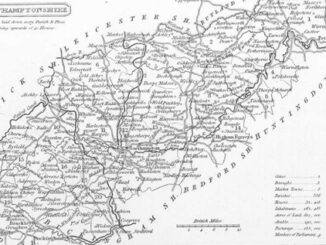 Northamptonshire map 1825