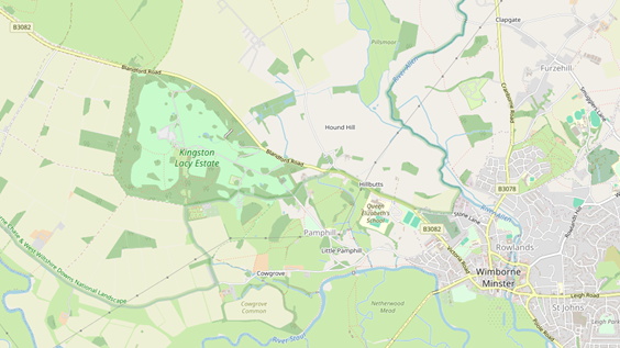 Kingston Lacy map