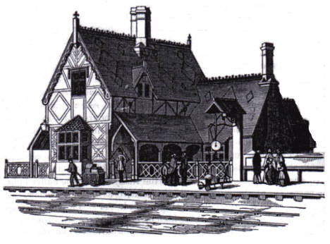 Woburn Sands Station 1852