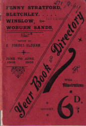 Cover of the 1908 directoy