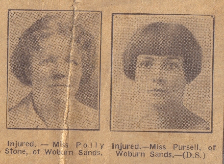 Injured in 1925 crash at Fenny Stratford