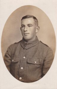 Edgar Cooke, from a postcard supplied by descendants.