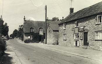 Cottages at the right
