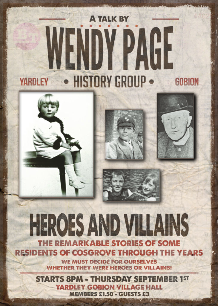 September 2022 - Wendy Page - Heroes and Villains