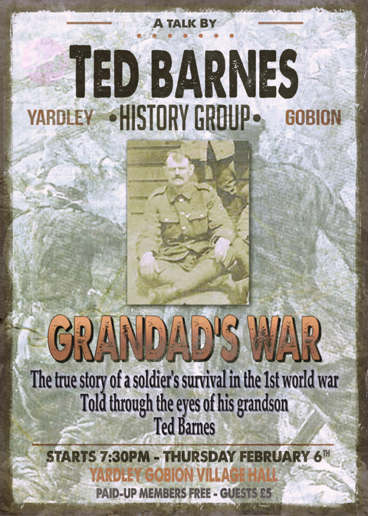 February 2025 - Ted Barnes - Grandad's War