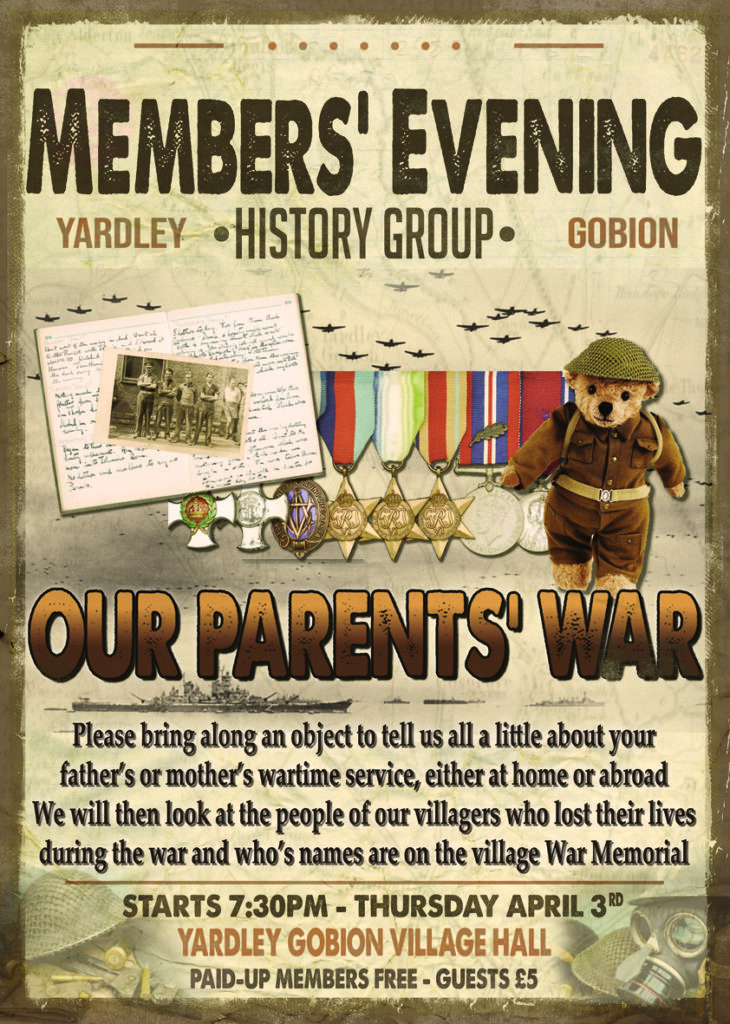 April 2025 - Our Parents' War - Small