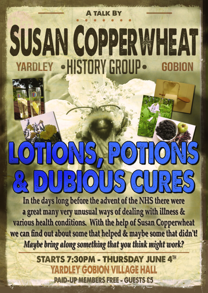 June 2026 - Lotions, Potions & Dubious Cures - Susan Copperwheat